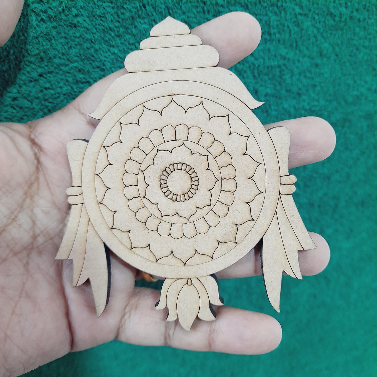 Pre Marked MDF Magnet Cutouts - 4"