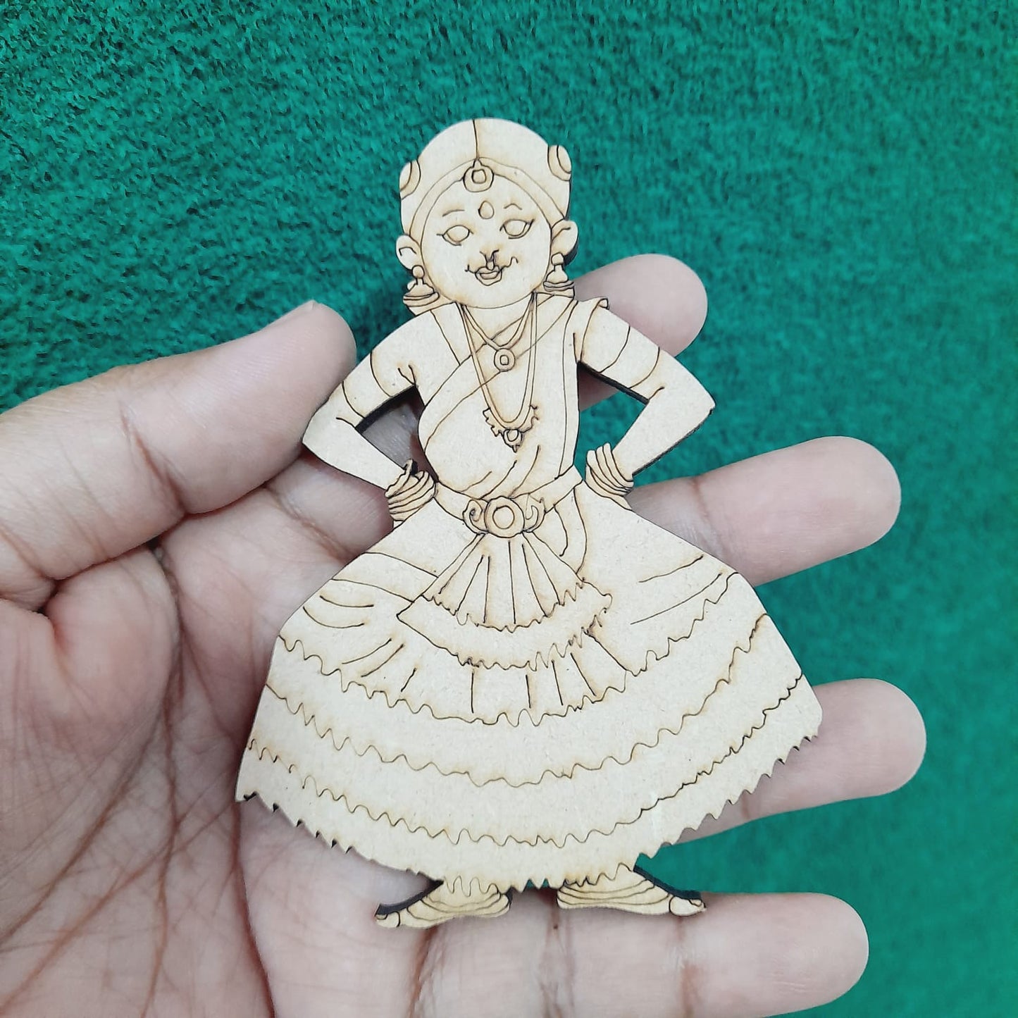 Pre Marked MDF Magnet Cutouts - 4"