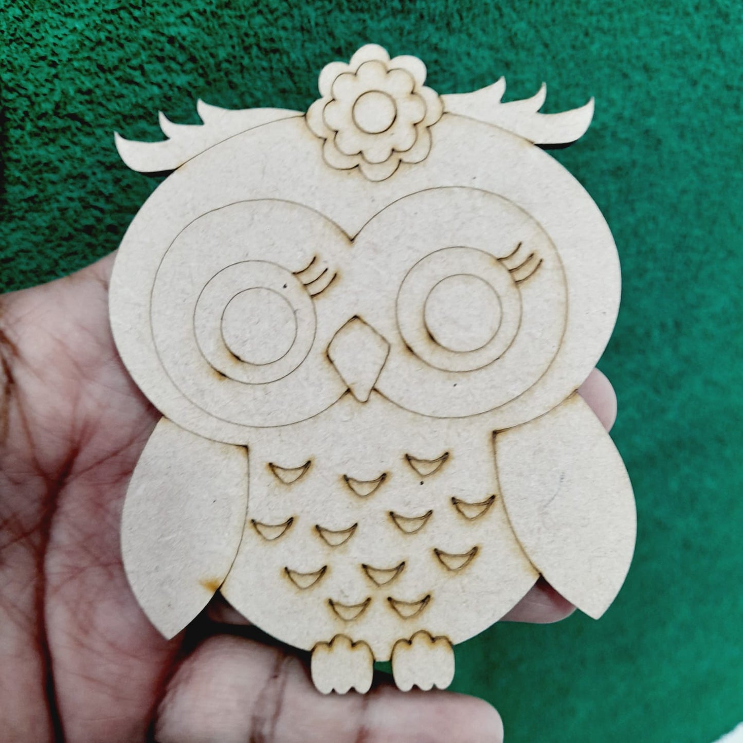 Pre Marked MDF Magnet Cutouts - 4"