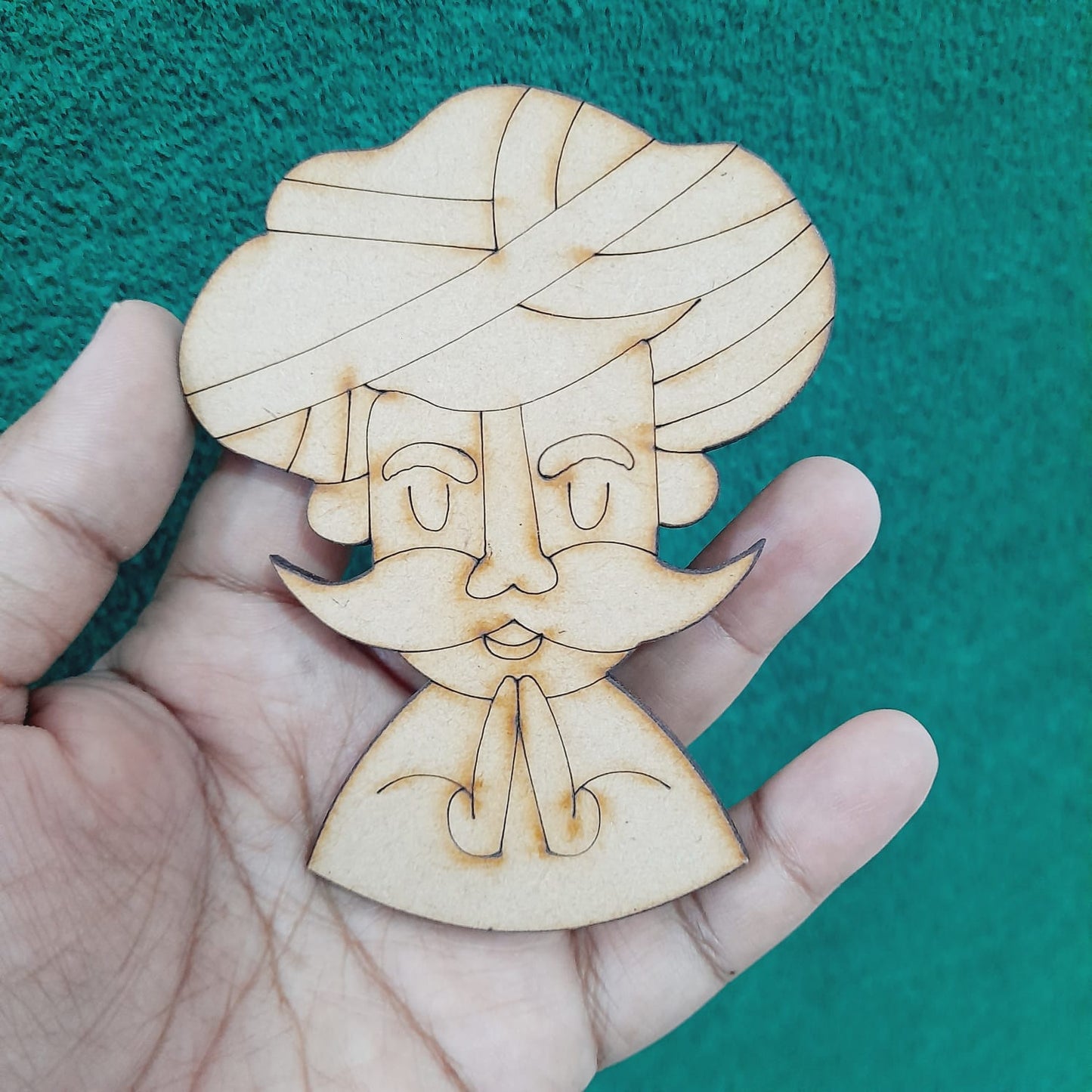 Pre Marked MDF Magnet Cutouts - 4"