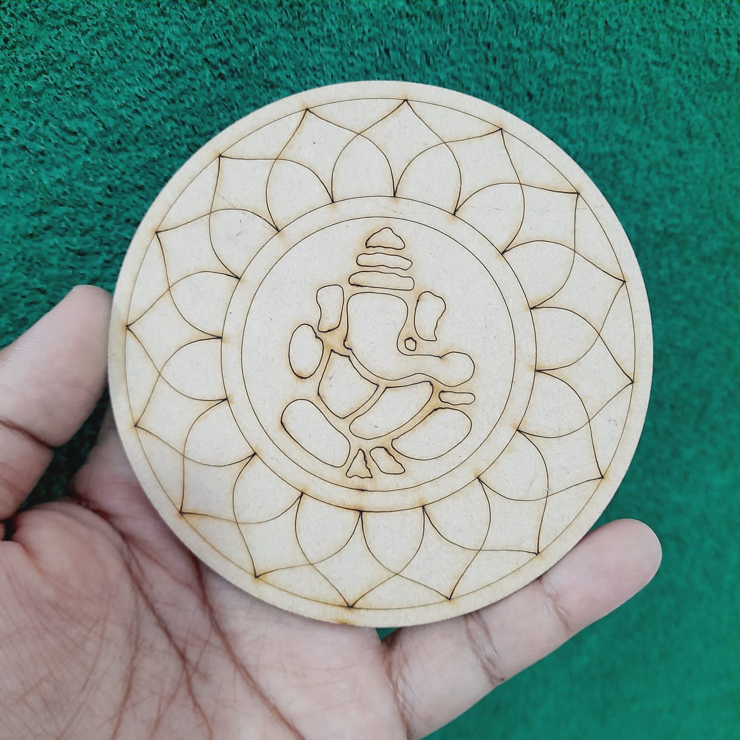 Pre Marked MDF Magnet Cutouts - 4"