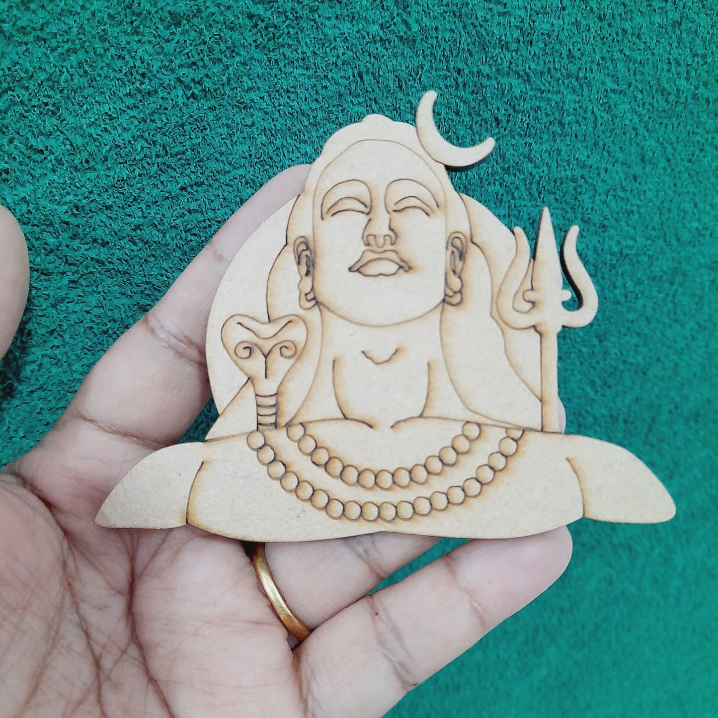 Pre Marked MDF Magnet Cutouts - 4"