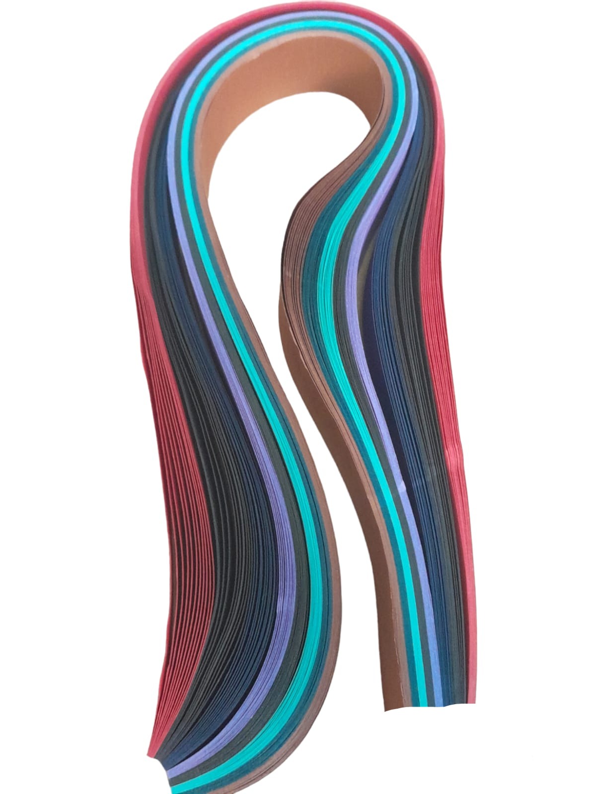 Quilling metallic paper set - 2.5cm