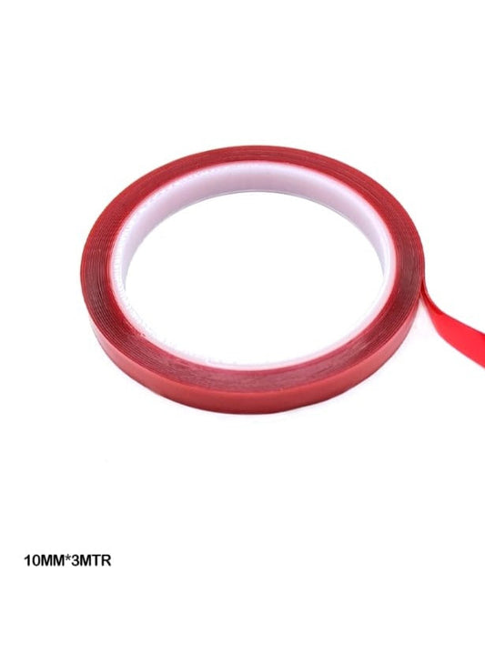 Red teki double side tape - 6mmx5mtr