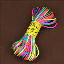 Satin Nylon Cord - Multi color