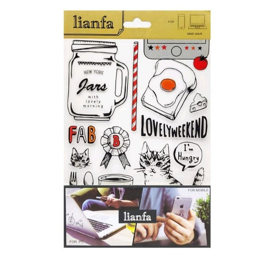 Scrapbooking Stickers - Jar