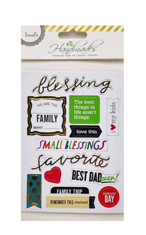 Scrapbooking Stickers - blessings
