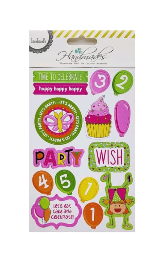 Scrapbooking Stickers - party