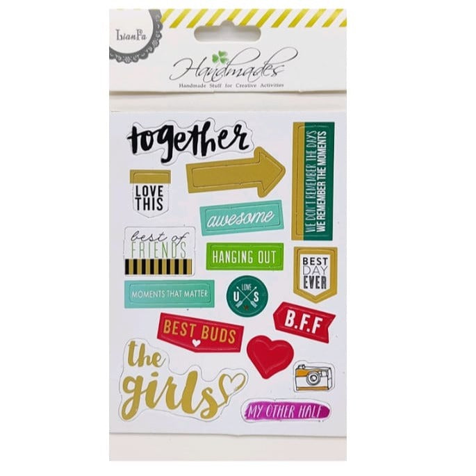 Scrapbooking Stickers - the girls