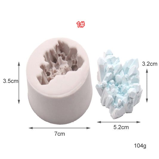 Silicone Crystal Molds Bestow Charms