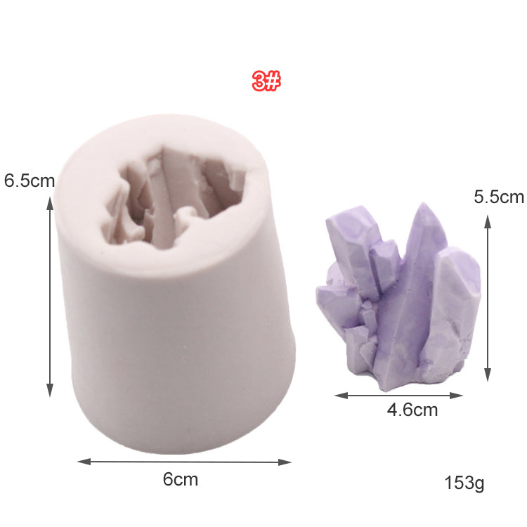 Silicone Crystal Molds Bestow Charms