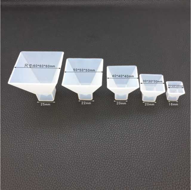 Silicone Pyramid Shaped Mold | DIY Silicone Mold Bestow Charms