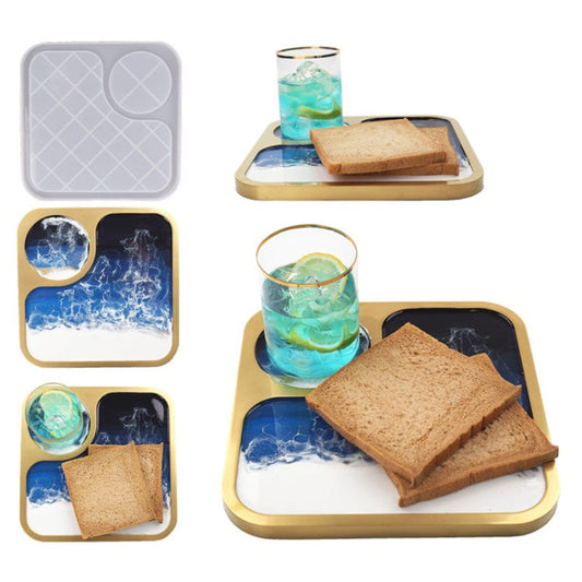 Silicone Snacks Serving Mold | Silicone Fruit & Nuts Platter Mold Bestow Charms