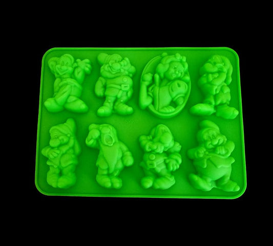Silicone Snow White And Dwarfs Mold | Silicone Snow White Mold Bestow Charms