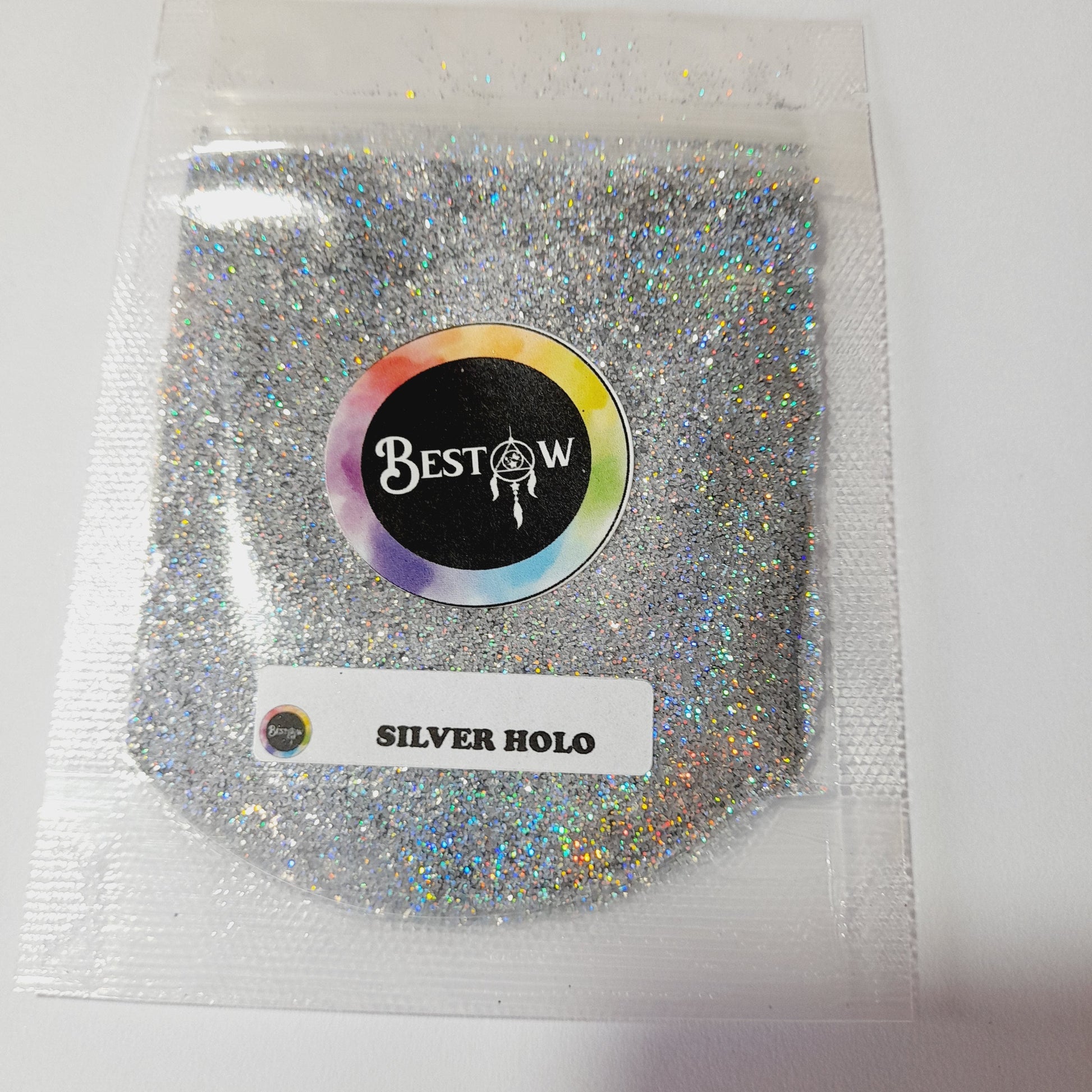 Silver Holo Glitter - 20gms | Holographic Glitters Bestow Charms