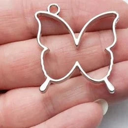 Silver Open Bezel - Set Of 2