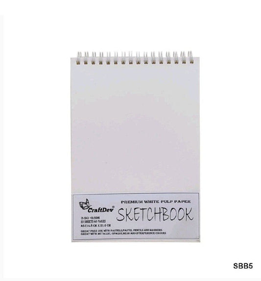 Sketch Pad A5 book White