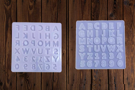 Small Alphabet Mold