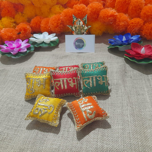 Small Pillow Shubh Labh