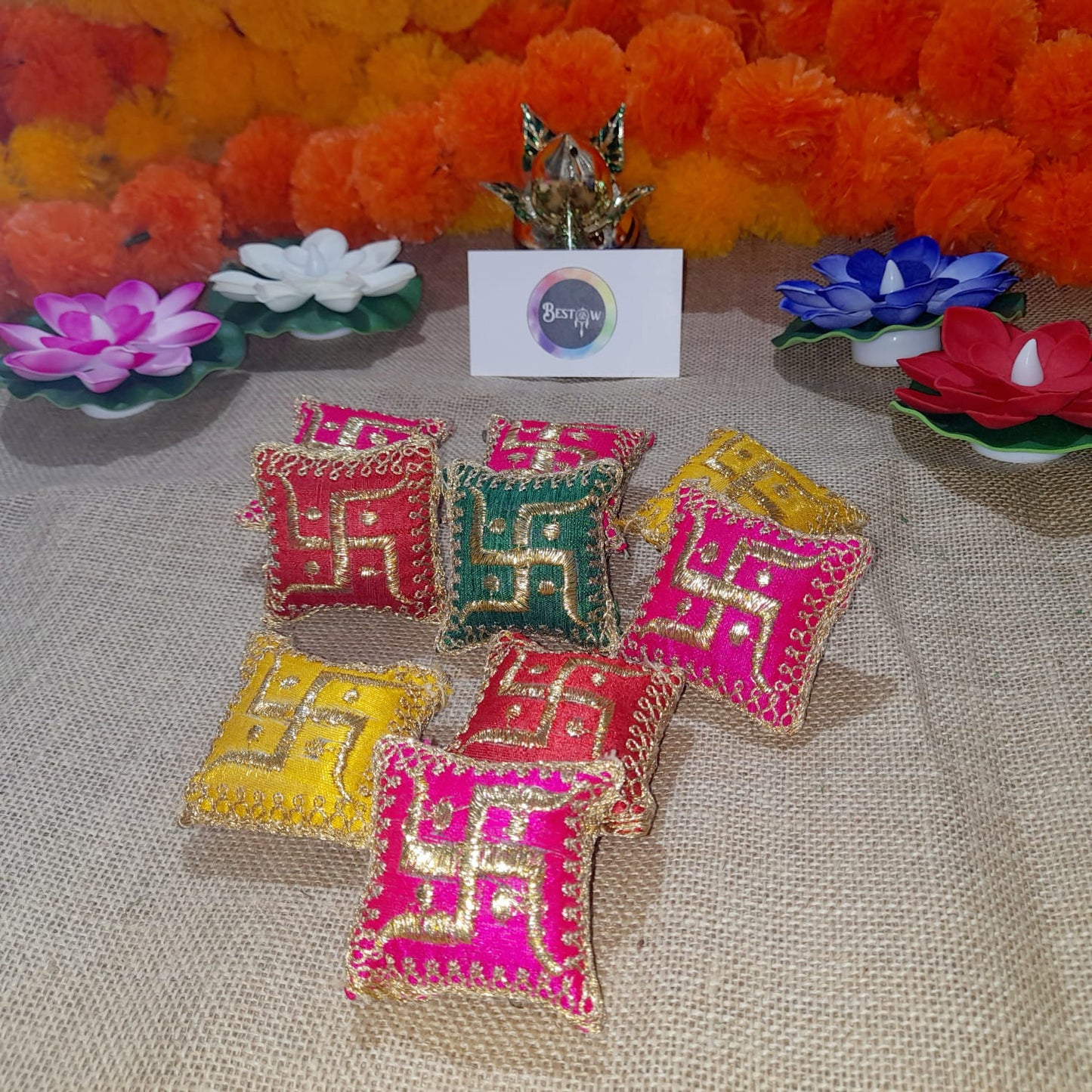 Small Pillow Swasthik