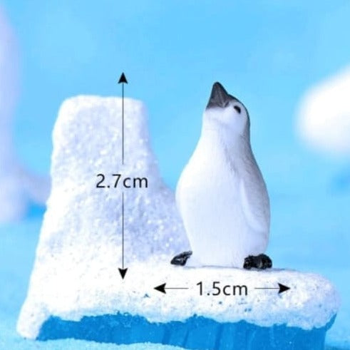 Small pengiun miniature - set of 2
