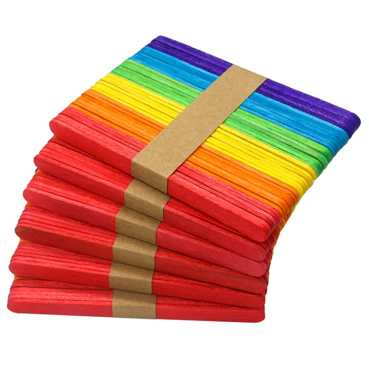popsicle sticks - color
