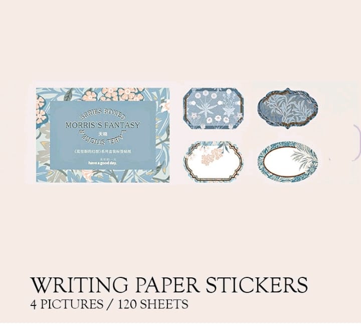 Sticker Label 120pc Design 2