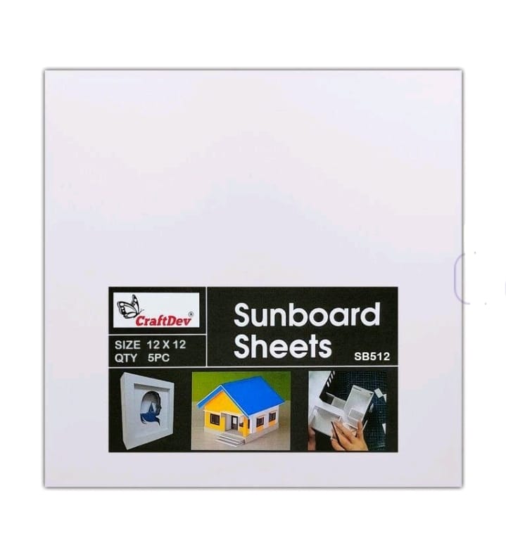 Sun Board - 12x12" Pack of 5