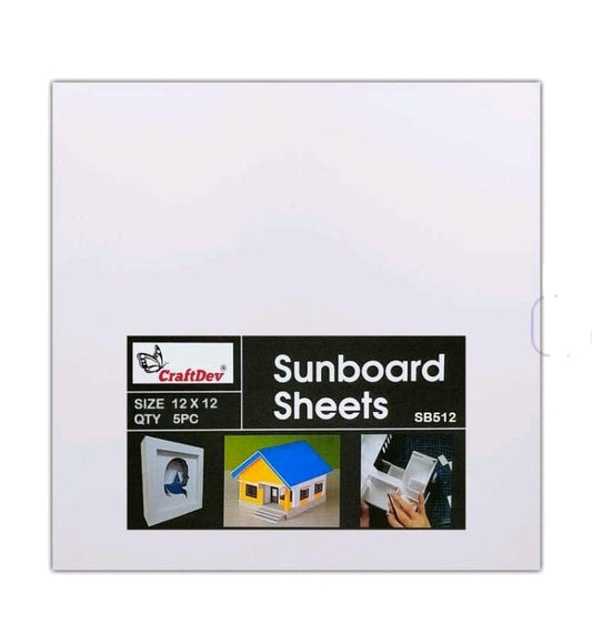 Sun Board - 12x12" Pack of 5
