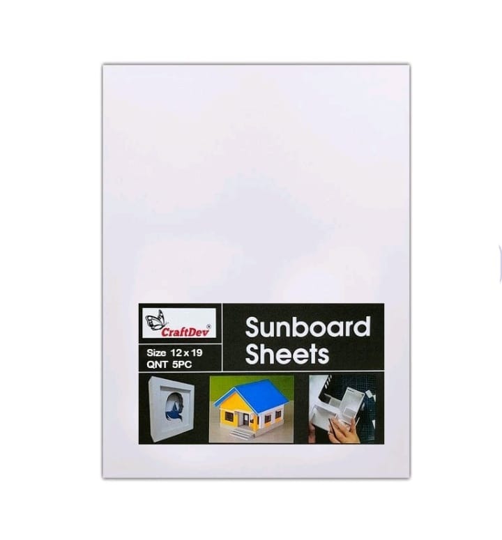 Sun Board - 12x19" Pack of 5