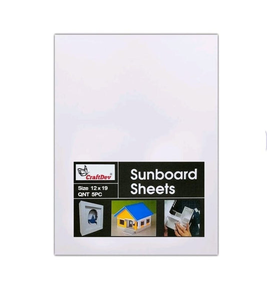 Sun Board - 12x19" Pack of 5
