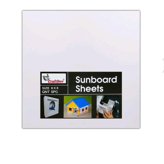 Sun Board - 8x8" Pack of 5