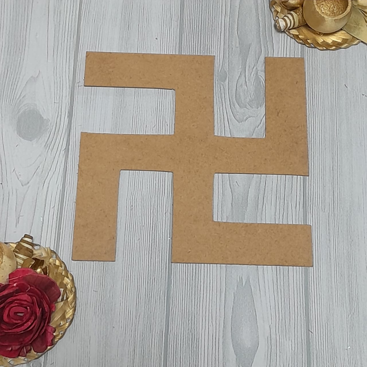 Swasthik Mdf Cut - 12"