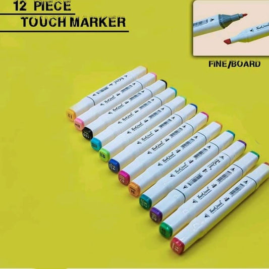 Touch Cool Marker - Set of 12