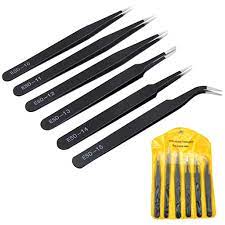 Tweezers - Set of 6