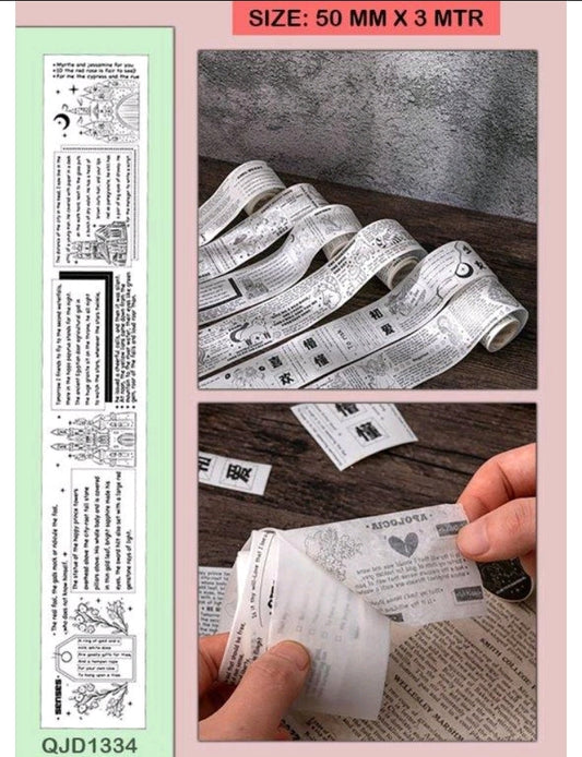 Washi Tape - Castle