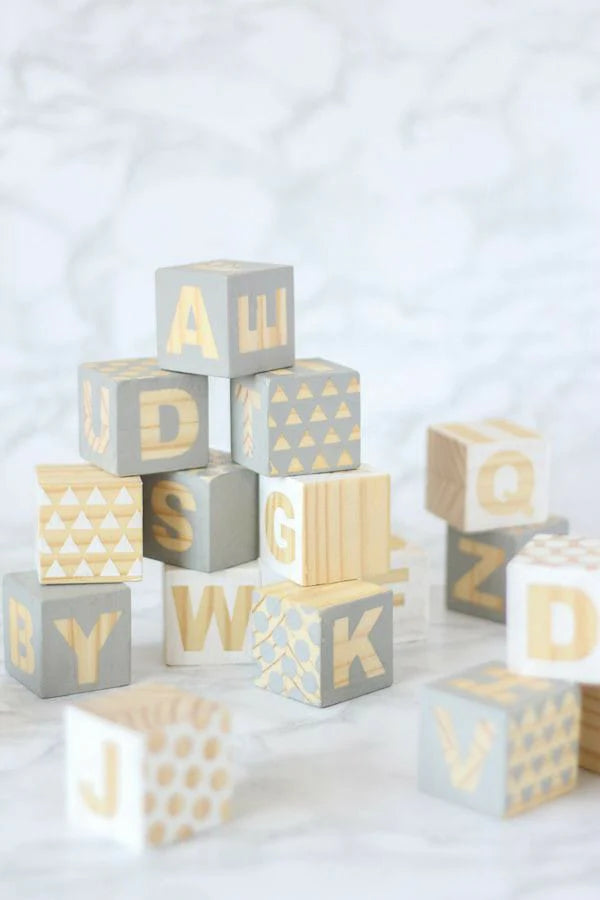 Pine Wood Cubes Plain - 5x5x10cm