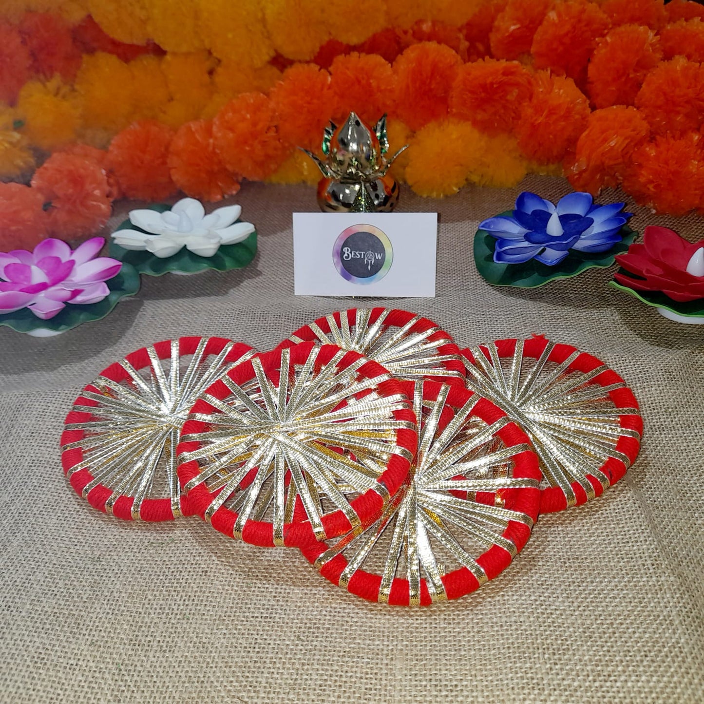 Wheel threaded Ring -4"