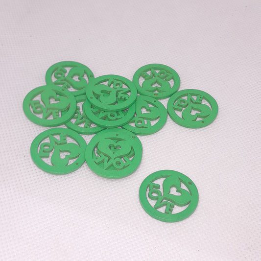 Wooden Charms