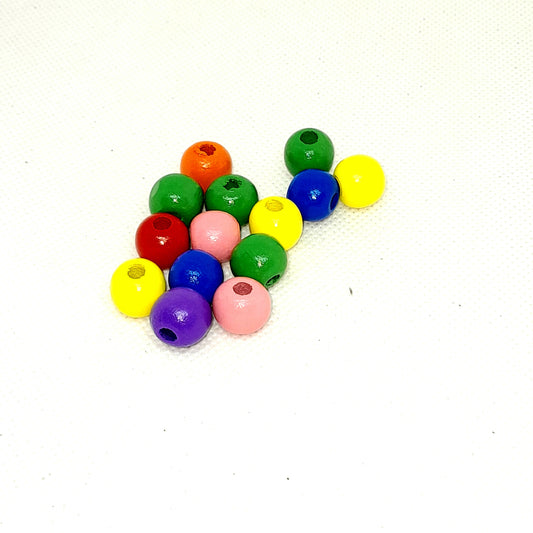 Wooden Round Multicolor