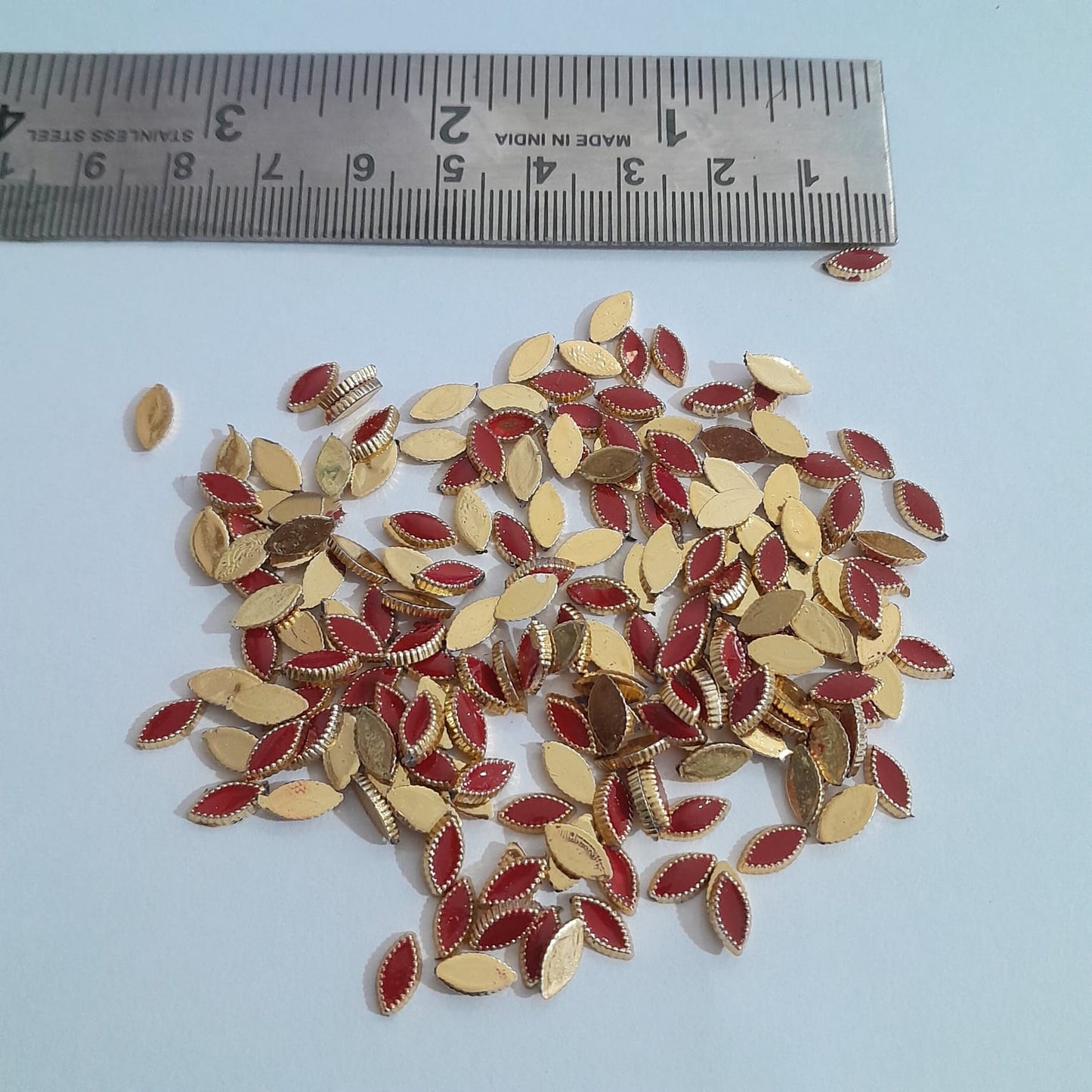 Plastic Eye Enamel Painted Kundan - 5g