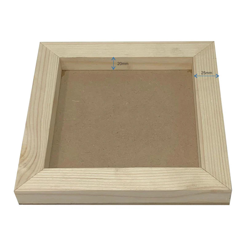 Pine Wood Frame - 12x12