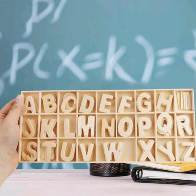 Mdf Alphabet Set - 5cm