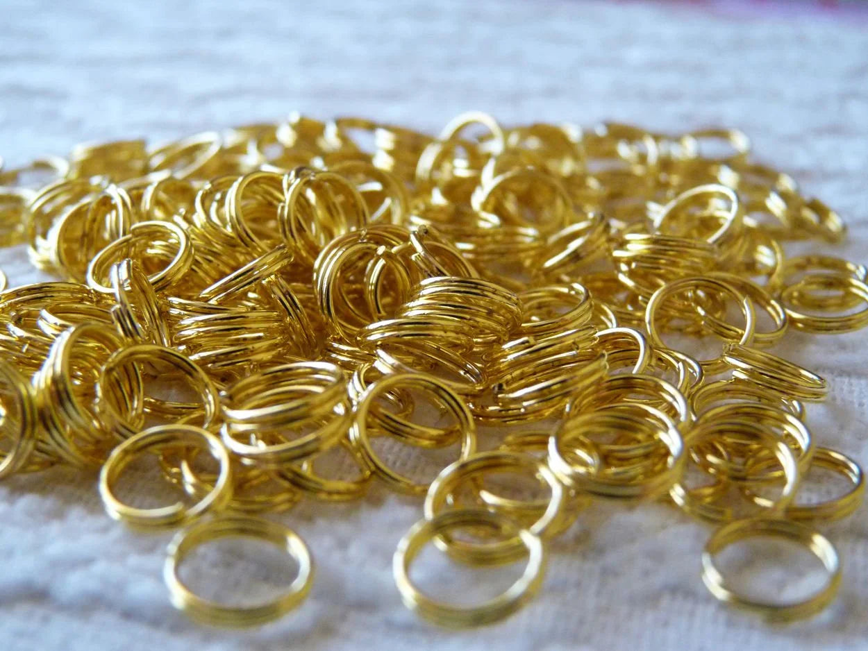 Gold Double Jump ring