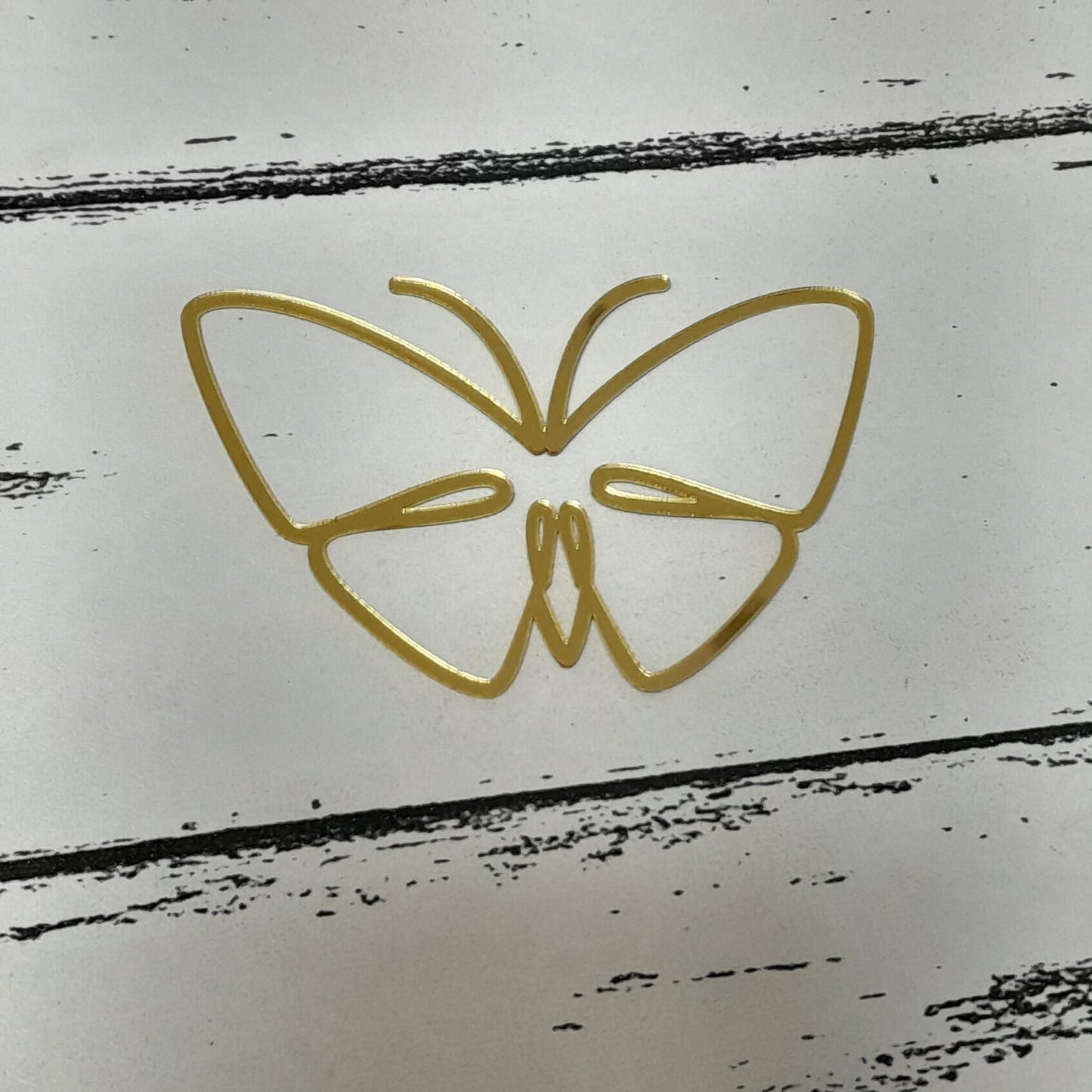 Acrylic Cut Cake Topper - Butterfly - Set Of 6