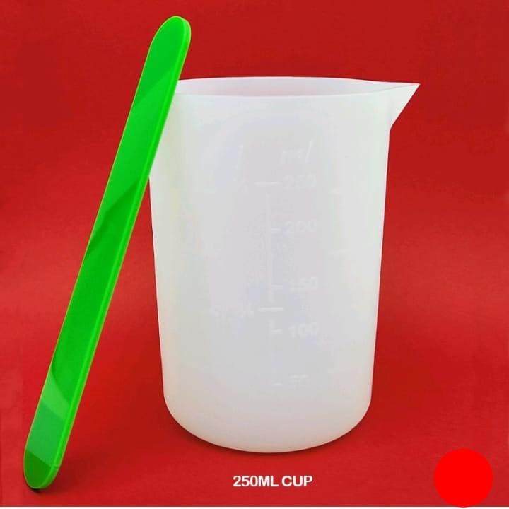 Mixing and Measuring Cup With Stick - 250ml