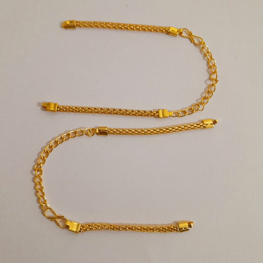 Bracelet back chain Watch Pattern 1 - Set Of 2