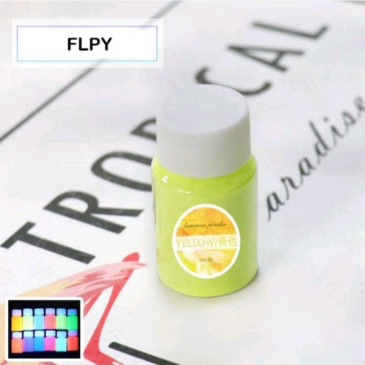 Glow in the dark pigment - Yellow