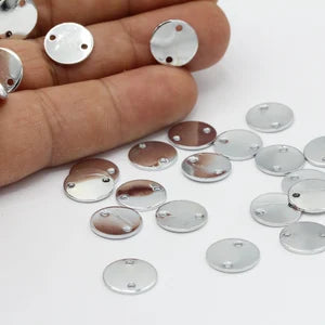 Silver Round Sequence - 1.5cm