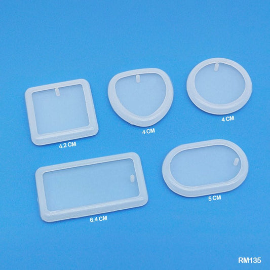 Pendant Mold - Set of 5